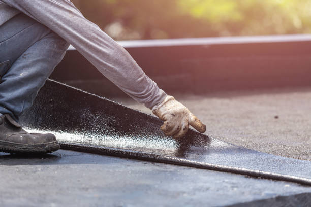 Professional Crawl Space Encapsulation technician working in Pettisville, OH